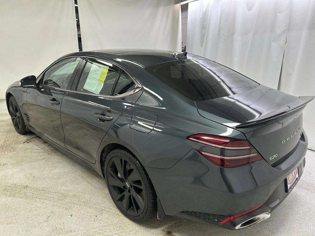 used 2023 Genesis G70 car, priced at $39,000