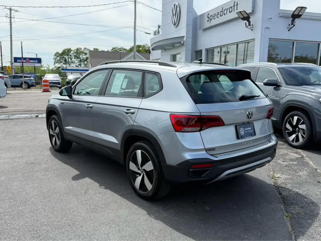 used 2023 Volkswagen Taos car, priced at $21,831