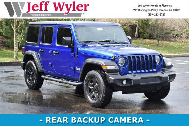 used 2018 Jeep Wrangler Unlimited car, priced at $19,739