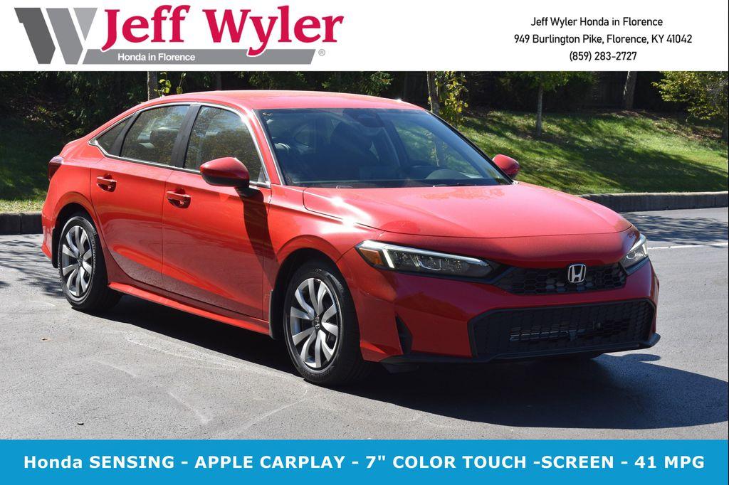 new 2026 Honda Civic car, priced at $25,790