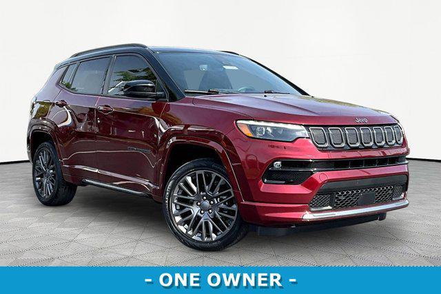 used 2022 Jeep Compass car, priced at $18,025