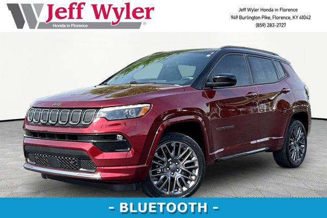 used 2022 Jeep Compass car, priced at $18,025