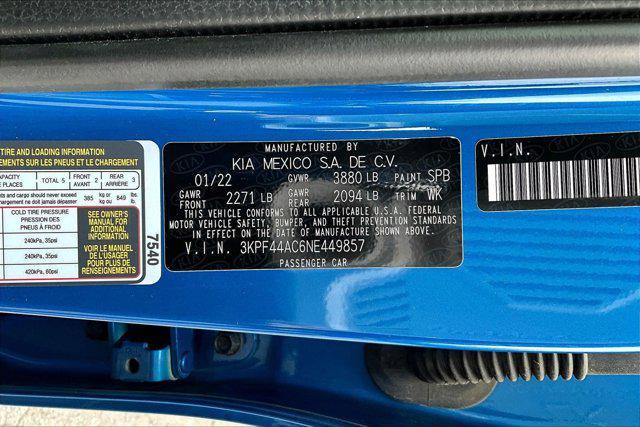 used 2022 Kia Forte car, priced at $16,995