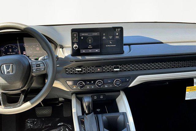 new 2026 Honda Accord car, priced at $31,445