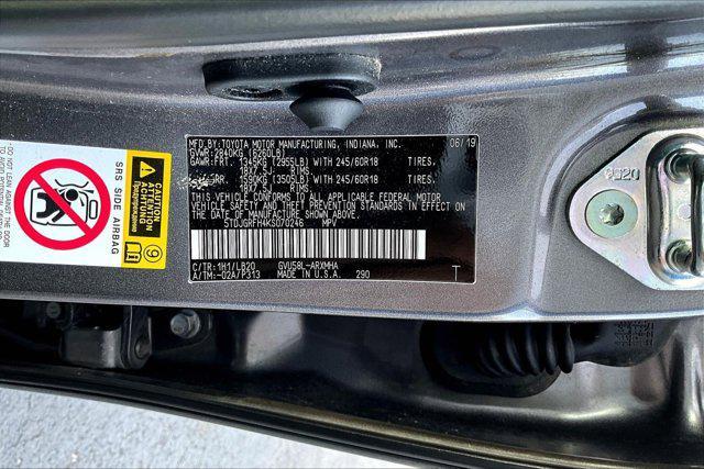 used 2019 Toyota Highlander Hybrid car, priced at $23,827