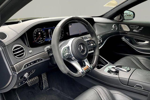 used 2020 Mercedes-Benz AMG S 63 car, priced at $71,201