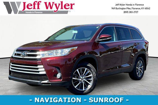 used 2019 Toyota Highlander car, priced at $28,552