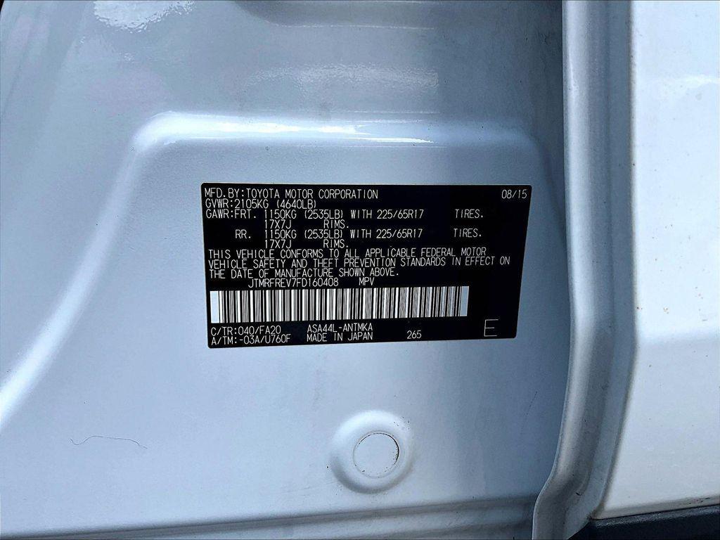 used 2015 Toyota RAV4 car, priced at $13,663