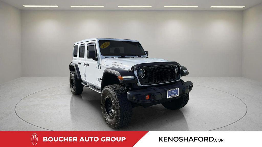 used 2024 Jeep Wrangler car, priced at $41,500