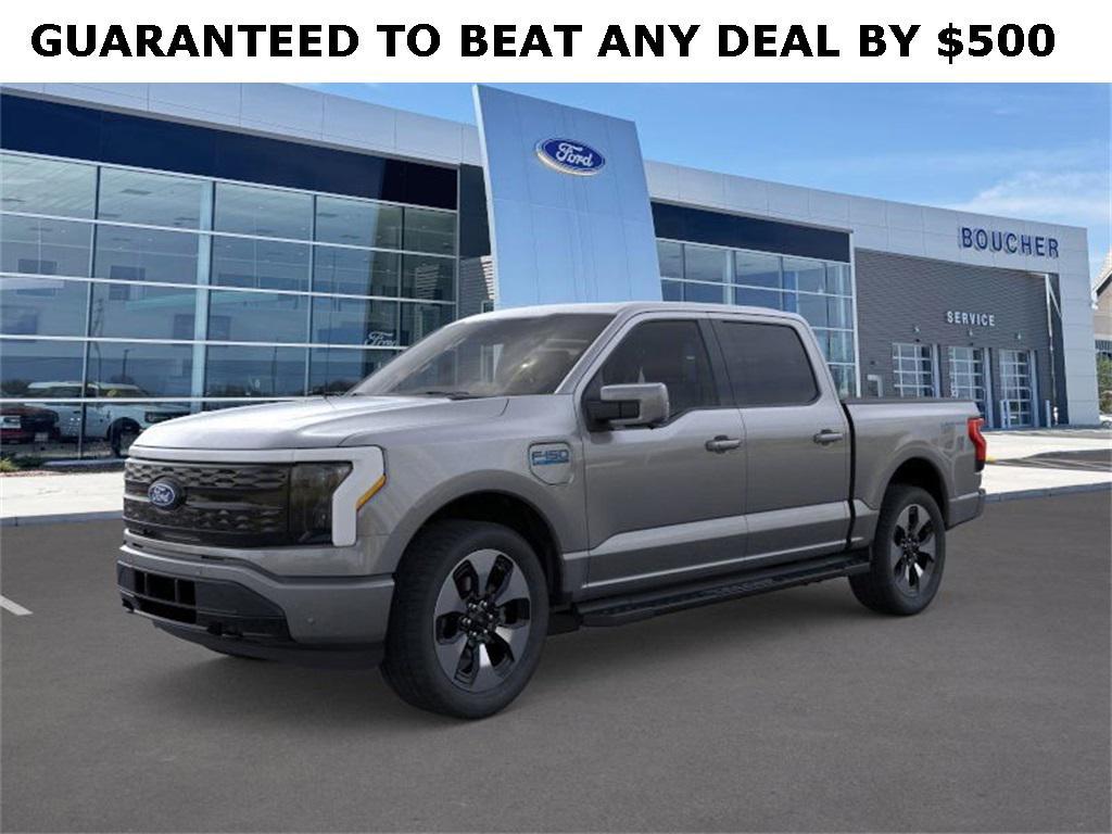 new 2025 Ford F-150 Lightning car, priced at $82,565