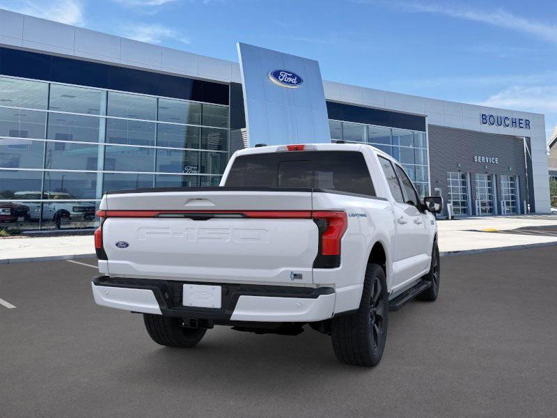 new 2025 Ford F-150 Lightning car, priced at $82,960