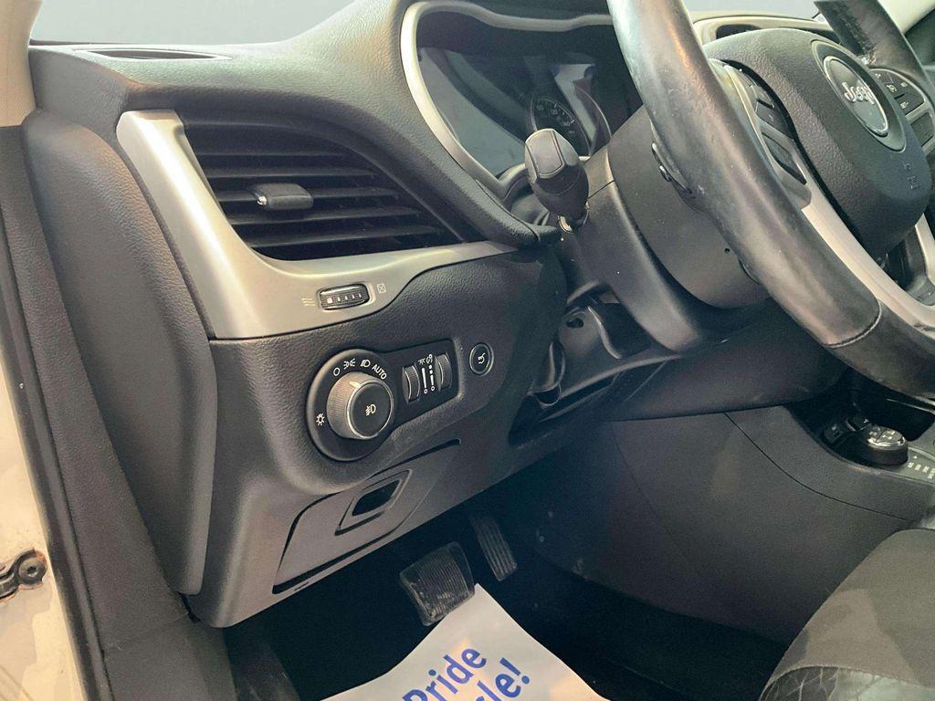 used 2017 Jeep Cherokee car, priced at $15,000