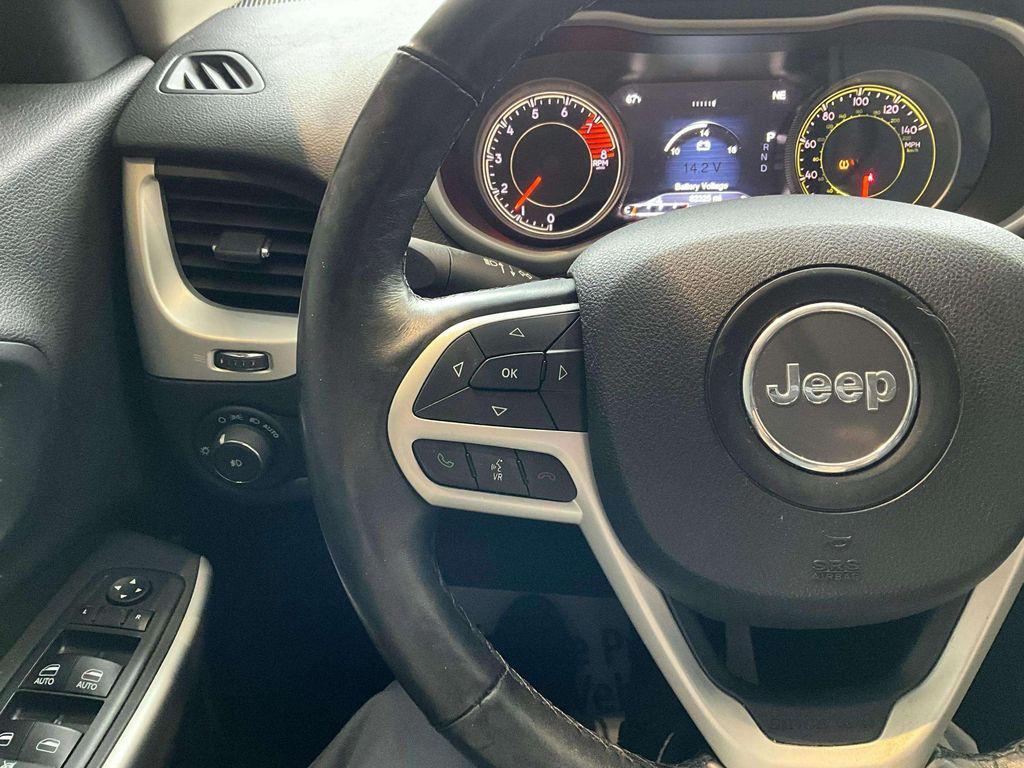 used 2017 Jeep Cherokee car, priced at $15,000