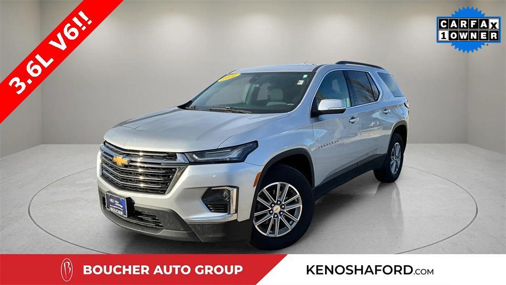 used 2022 Chevrolet Traverse car, priced at $22,500