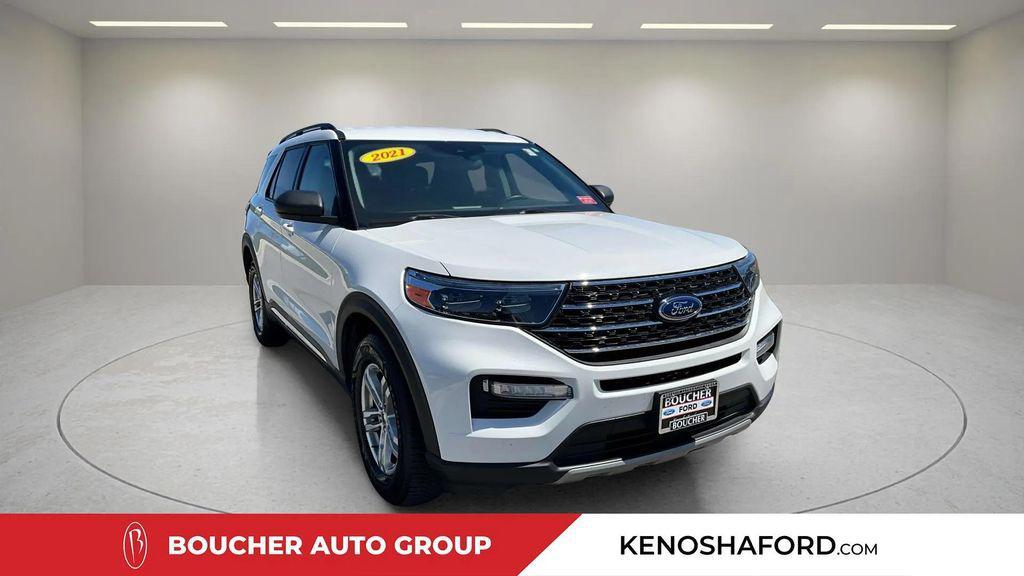 used 2021 Ford Explorer car, priced at $24,500