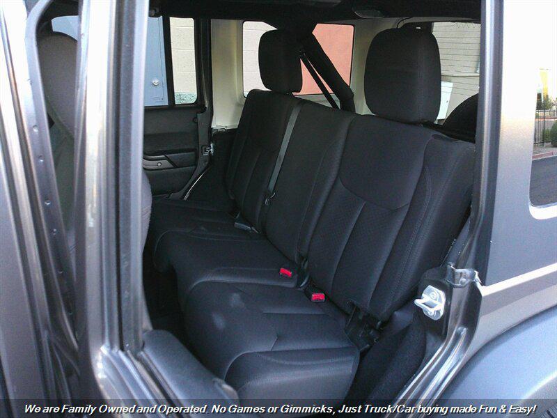 used 2017 Jeep Wrangler Unlimited car, priced at $21,995