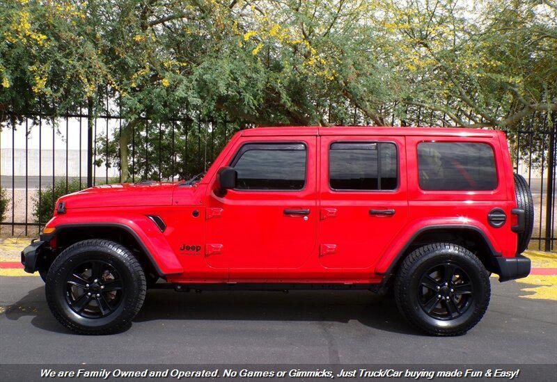 used 2020 Jeep Wrangler Unlimited car, priced at $24,495