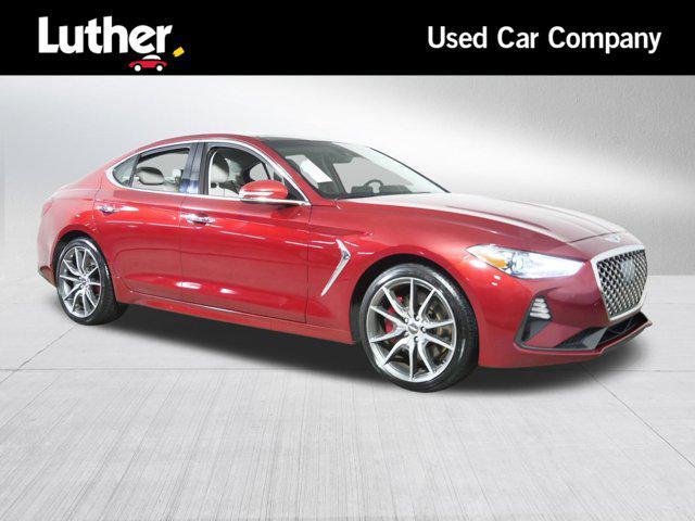 used 2021 Genesis G70 car, priced at $27,498