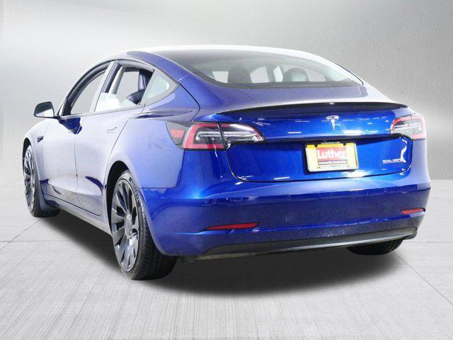 used 2022 Tesla Model 3 car, priced at $27,247
