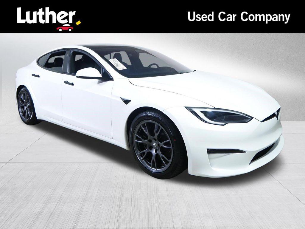 used 2022 Tesla Model S car, priced at $44,148