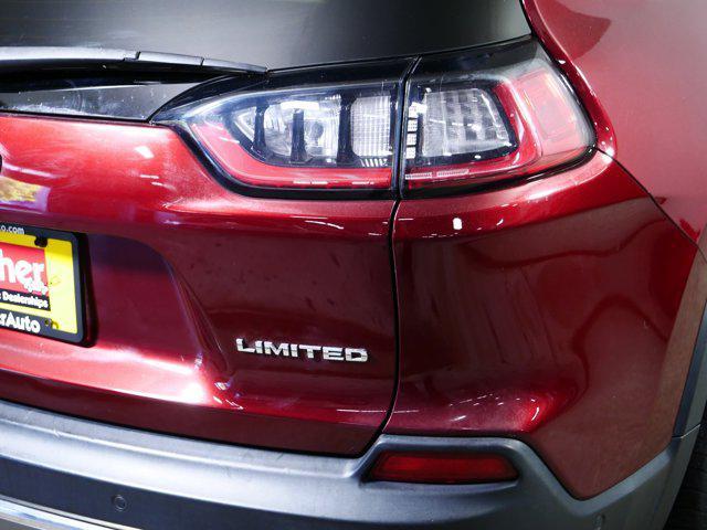 used 2021 Jeep Cherokee car, priced at $25,348