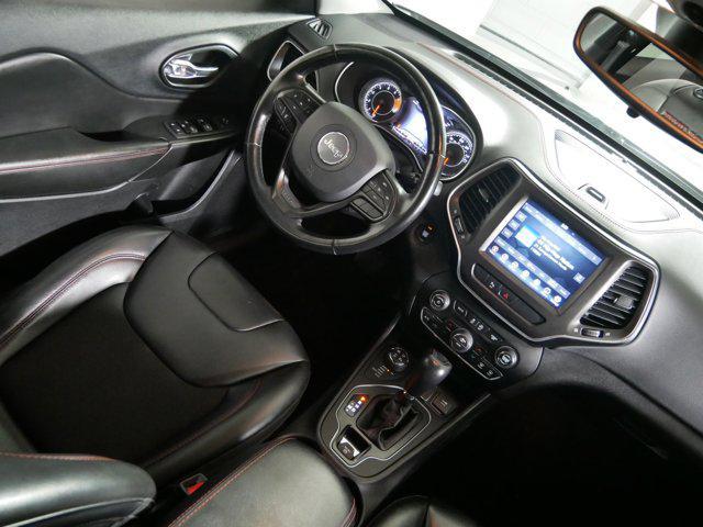 used 2021 Jeep Cherokee car, priced at $22,498