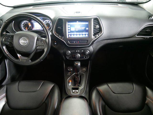 used 2021 Jeep Cherokee car, priced at $22,498