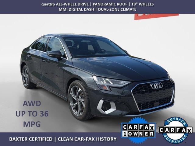 used 2022 Audi A3 car, priced at $25,000