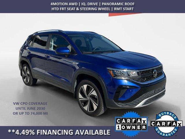 used 2024 Volkswagen Taos car, priced at $26,995