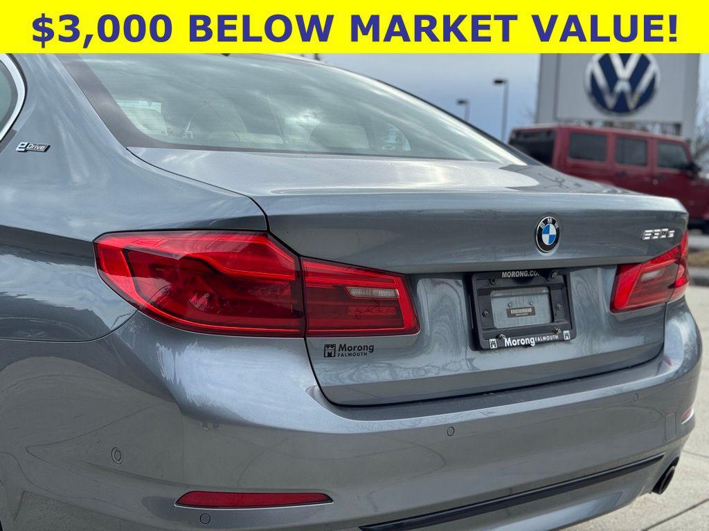 used 2018 BMW 530e car, priced at $17,665