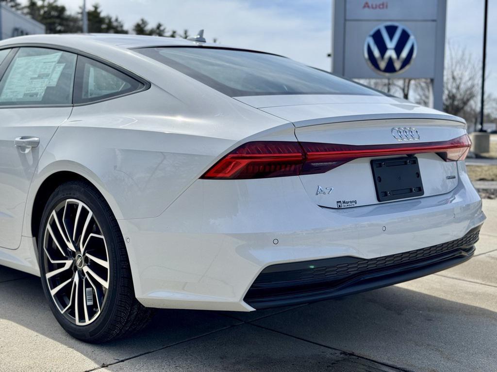 new 2025 Audi A7 car, priced at $82,435