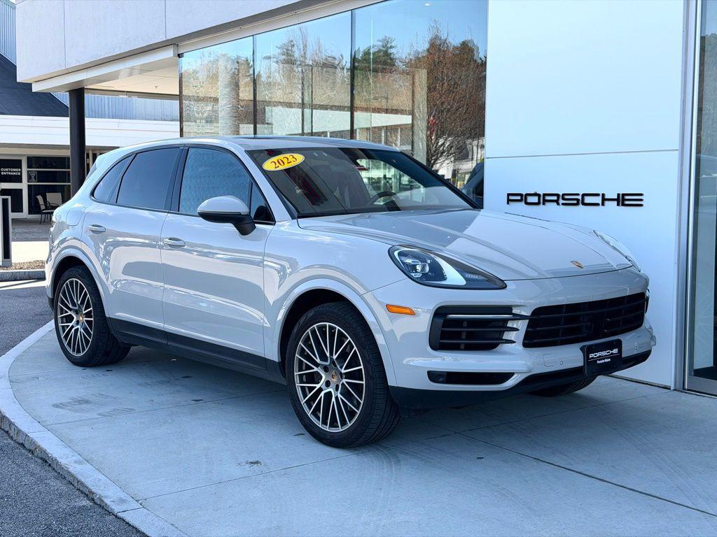 used 2023 Porsche Cayenne car, priced at $60,320