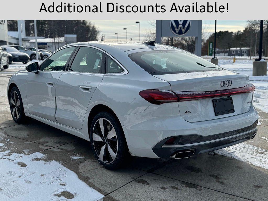 new 2025 Audi A5 car, priced at $52,540