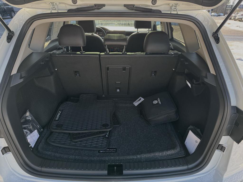 used 2025 Volkswagen Taos car, priced at $28,161