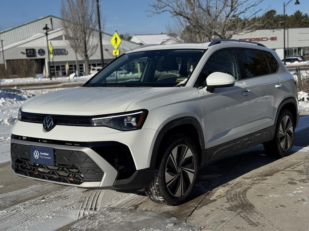 used 2025 Volkswagen Taos car, priced at $28,161