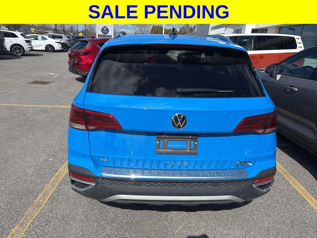 used 2023 Volkswagen Taos car, priced at $24,599