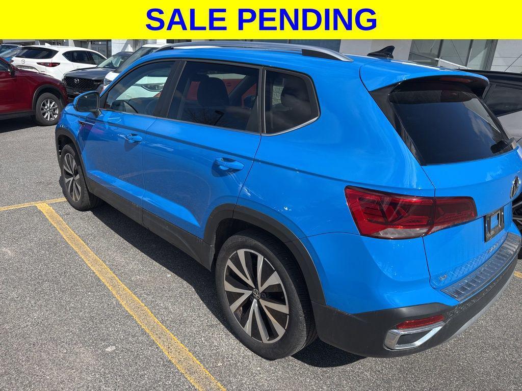 used 2023 Volkswagen Taos car, priced at $24,599