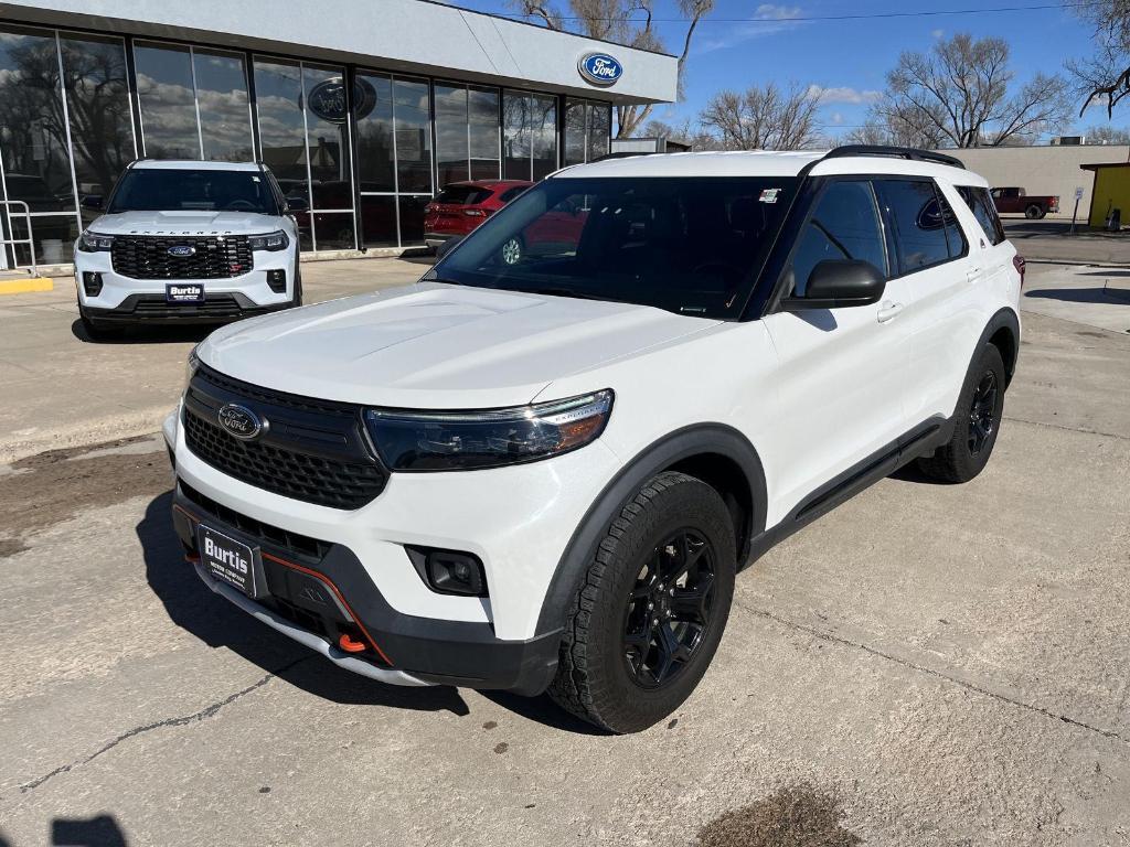 used 2022 Ford Explorer car, priced at $30,500