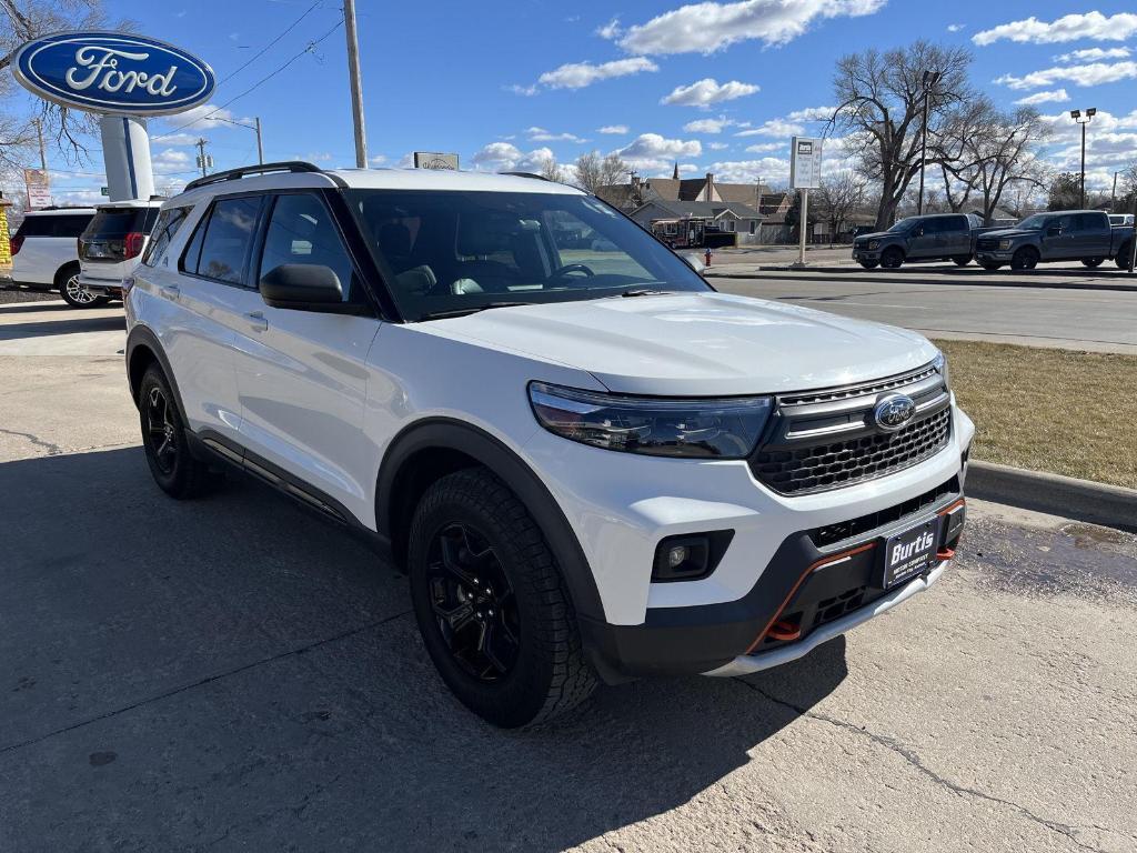used 2022 Ford Explorer car, priced at $30,500