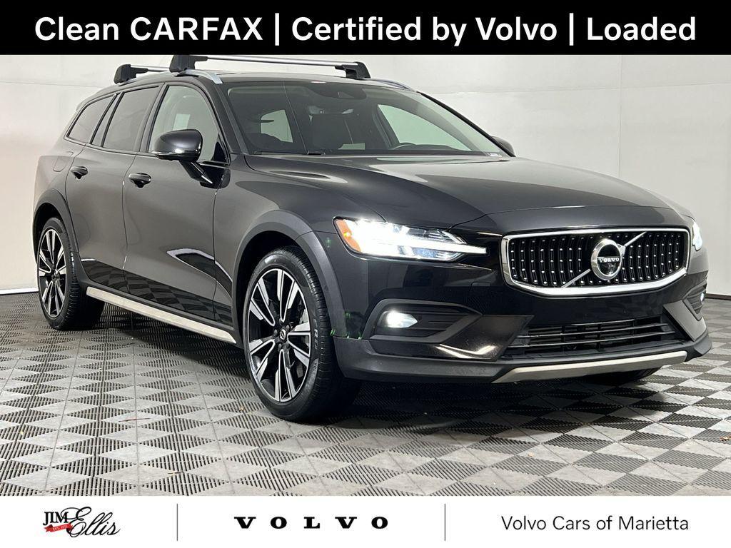 used 2021 Volvo V60 Cross Country car, priced at $30,935