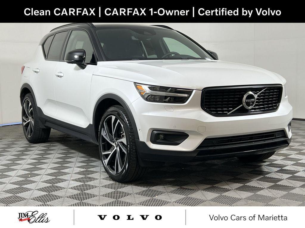 used 2021 Volvo XC40 car, priced at $27,362