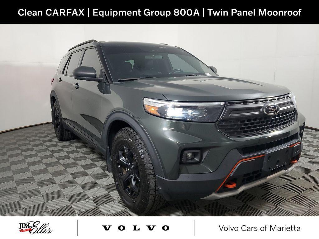 used 2021 Ford Explorer car, priced at $27,118