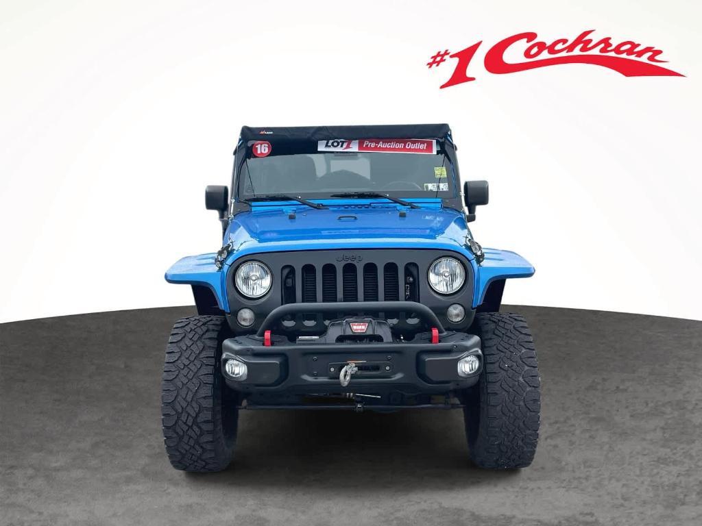 used 2016 Jeep Wrangler Unlimited car, priced at $20,721
