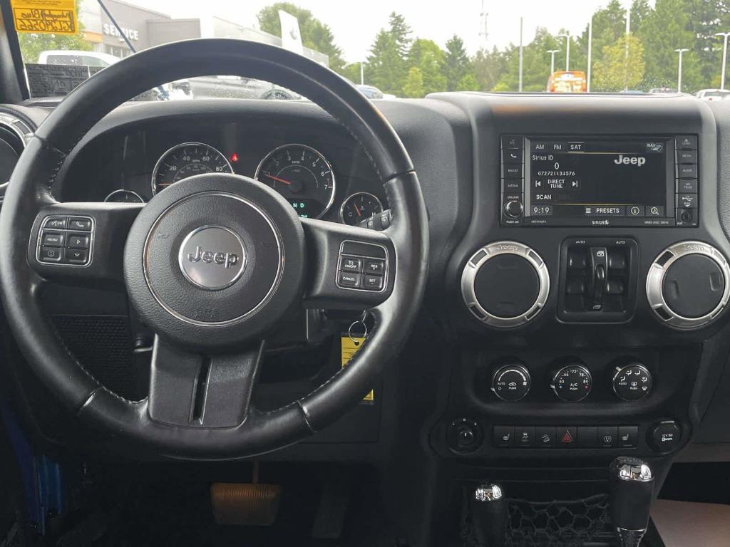 used 2016 Jeep Wrangler Unlimited car, priced at $20,721