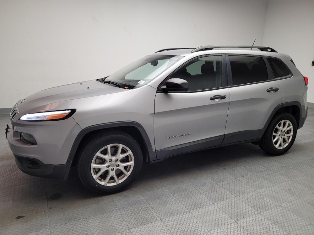 used 2017 Jeep Cherokee car, priced at $13,595
