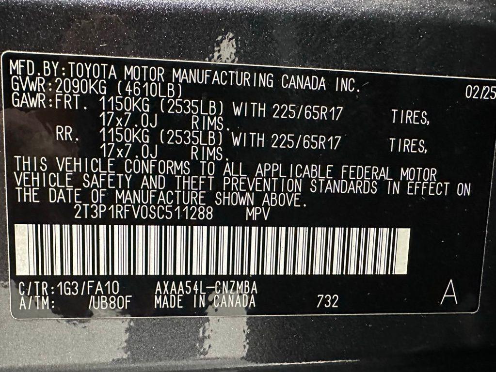 used 2025 Toyota RAV4 car, priced at $28,995