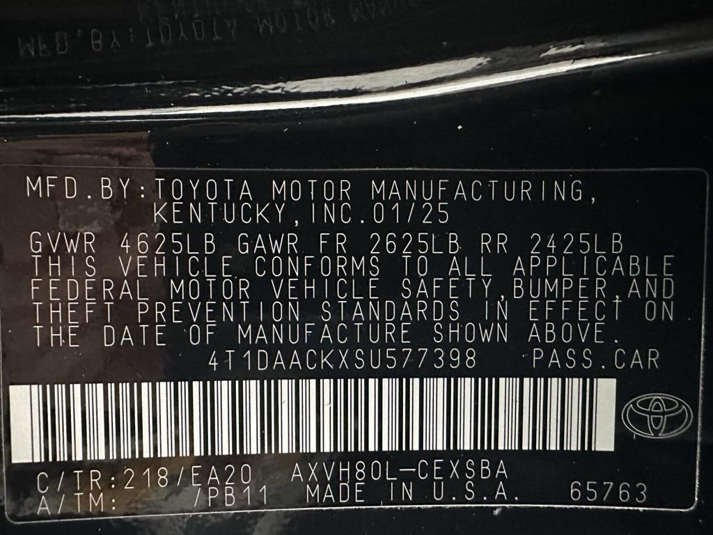 used 2025 Toyota Camry car, priced at $24,995