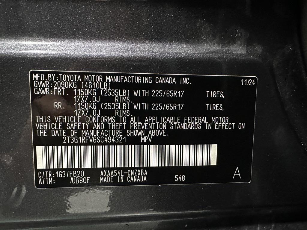 used 2025 Toyota RAV4 car, priced at $24,995