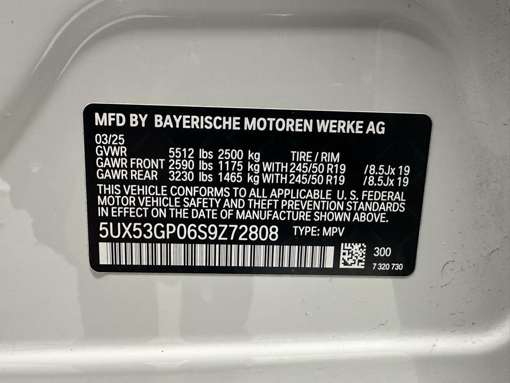 used 2025 BMW X3 car, priced at $43,995