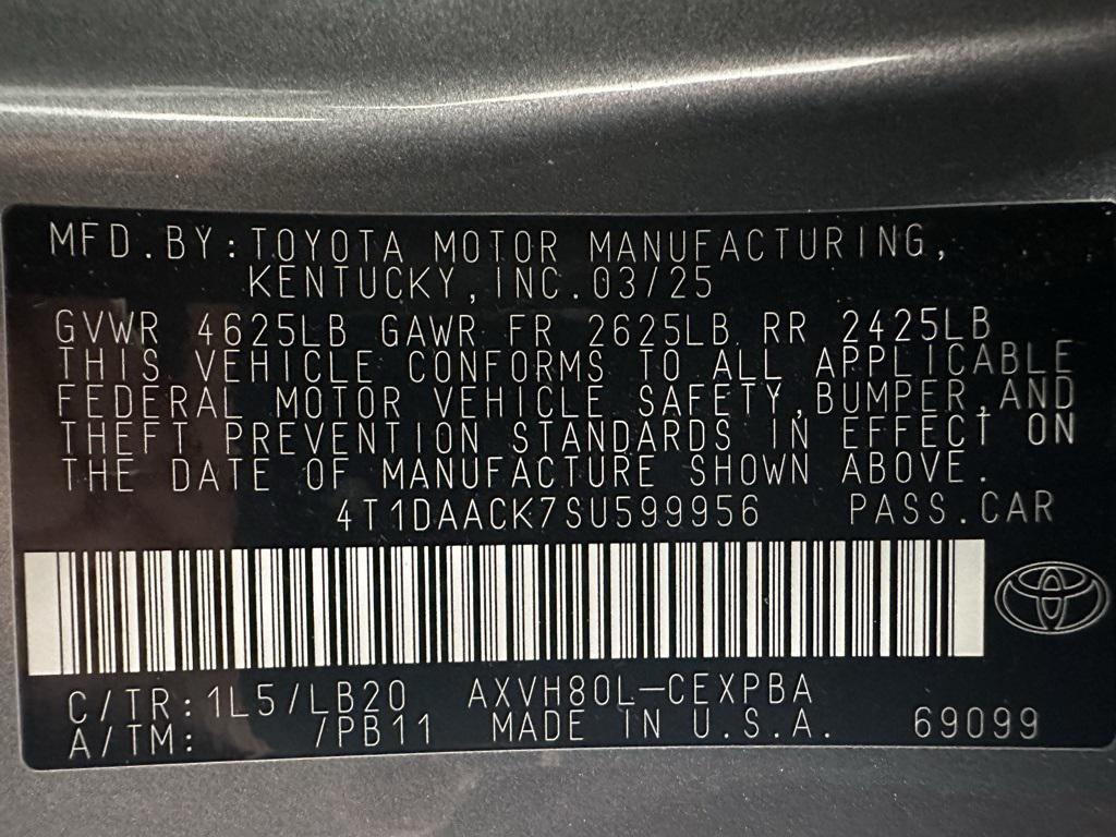 used 2025 Toyota Camry car, priced at $30,495